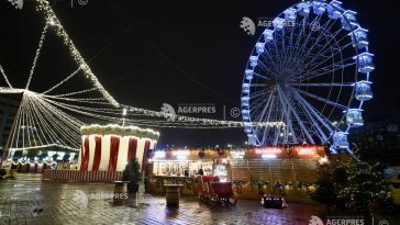 Amenajările pentru Târgul de Crăciun încep luni; PMB: Va costa cu 5.000.000 de lei mai puțin