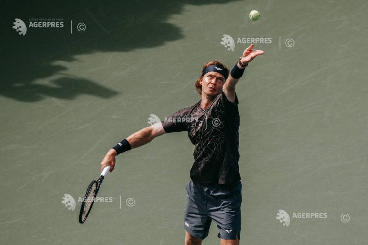 Tenis: Andrei Rublev, eliminat în optimi de finală la Almatî (ATP)