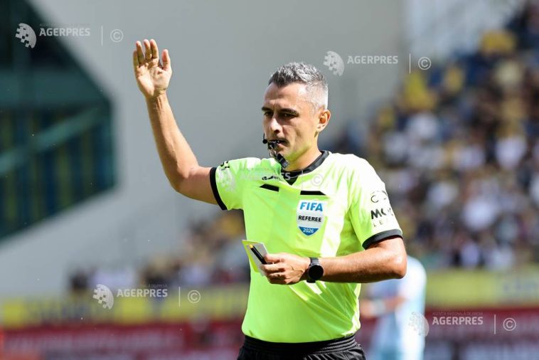 Fotbal: Horațiu Feșnic va arbitra meciul RB Salzburg – AC Milan, din Europa League
