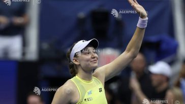 Tenis: Rîbakina, în semifinale la Ningbo (WTA) după un meci de trei seturi