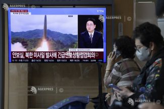 Coreea de Nord a lansat o rachetă balistică în Marea Japoniei pe fondul tensiunilor cu Seulul
