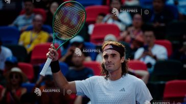 Tenis: Grecul Stefanos Tsitsipas, în turul secund la turneul ATP Masters 1000 de la Shanghai