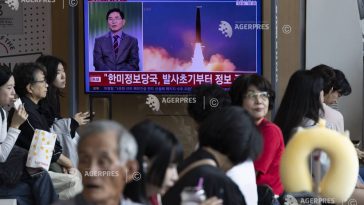 Coreea de Nord lansează mai multe rachete balistice în Marea Japoniei