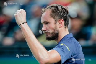 Tenis: Daniil Medvedev, calificare facilă în sferturi de finală Almatî (ATP)