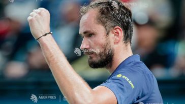 Tenis: Daniil Medvedev, calificare facilă în sferturi de finală Almatî (ATP)