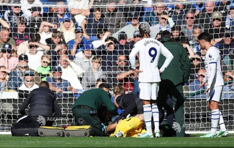 Fotbal: Fractură de maxilar pentru Emiliano Martinez (Chelsea), indisponibil câteva saptamâni