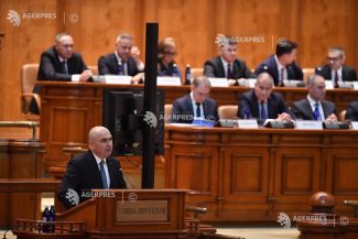 VIDEO Parlament – învestire Guvern/ Ilie Bolojan: PNL va da un vot de necesitate, de încheiere a crizei