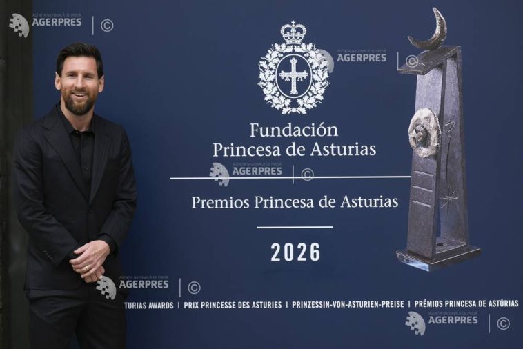 Fotbal: Messi va primi, la Oviedo (Spania), Premiul ‘Prințesa de Asturia’ pentru Sport