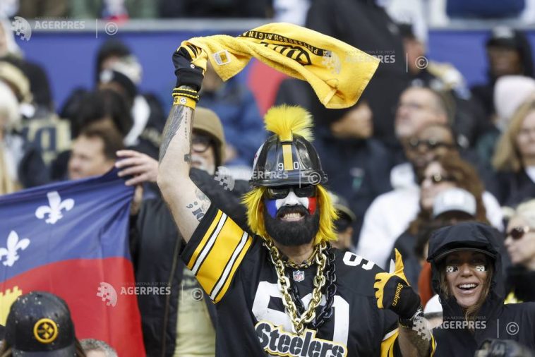 Fotbal american: NFL a avut un debut reușit în Franța, cu o victorie pentru Steelers