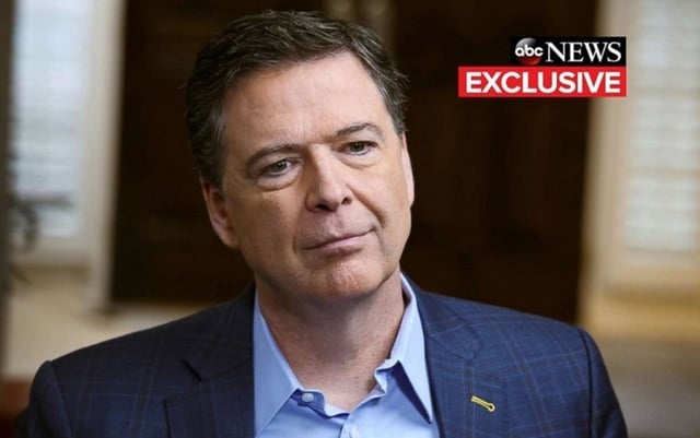 Fostul şef al FBI, James Comey, a fost pus sub acuzare pentru că ar fi transmis unui jurnalist în 2016 informaţii clasificate ca secret de apărare. Este a treia încercare de urmărire penală din partea Departamentului de Justiţie al lui Trump