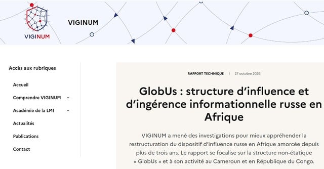 Franţa denunţă noi „operaţiuni de ingerinţă” în favoarea Rusiei, orchestrate din Africa de o reţea legată de fostul grup Wagner. Entitatea GlobUs, prezentată ca un club internaţional de experţi, este doar o „faţadă”