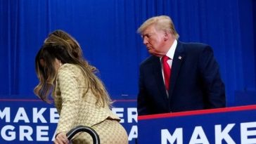 Trump se extaziază, în timpul unui miting, în Michigan, de ”posteriorul diabolic de magnific” al rapperiţei Nicki Minaj. ”Cred că tocmai  ne-am găsit următoarea purtătoare de cuvânt”, anunţă directorul de comunicare al Casei Albe Steven Cheung