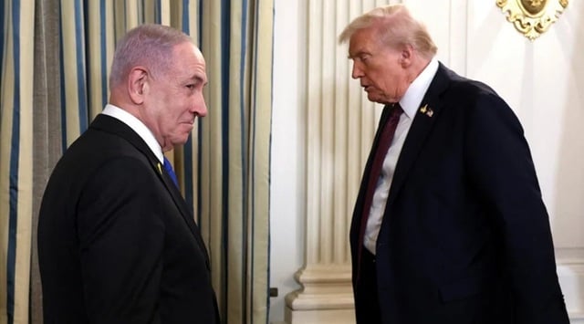 Trump le cere israelienilor să voteze în alegerile legislative de marţi cu Netanyahu, un ”războinic excepţional”